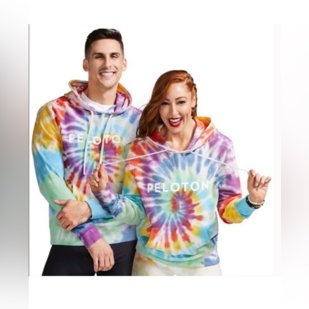 Peloton Unisex Tie Dye Spiritual Gangster Hoodie